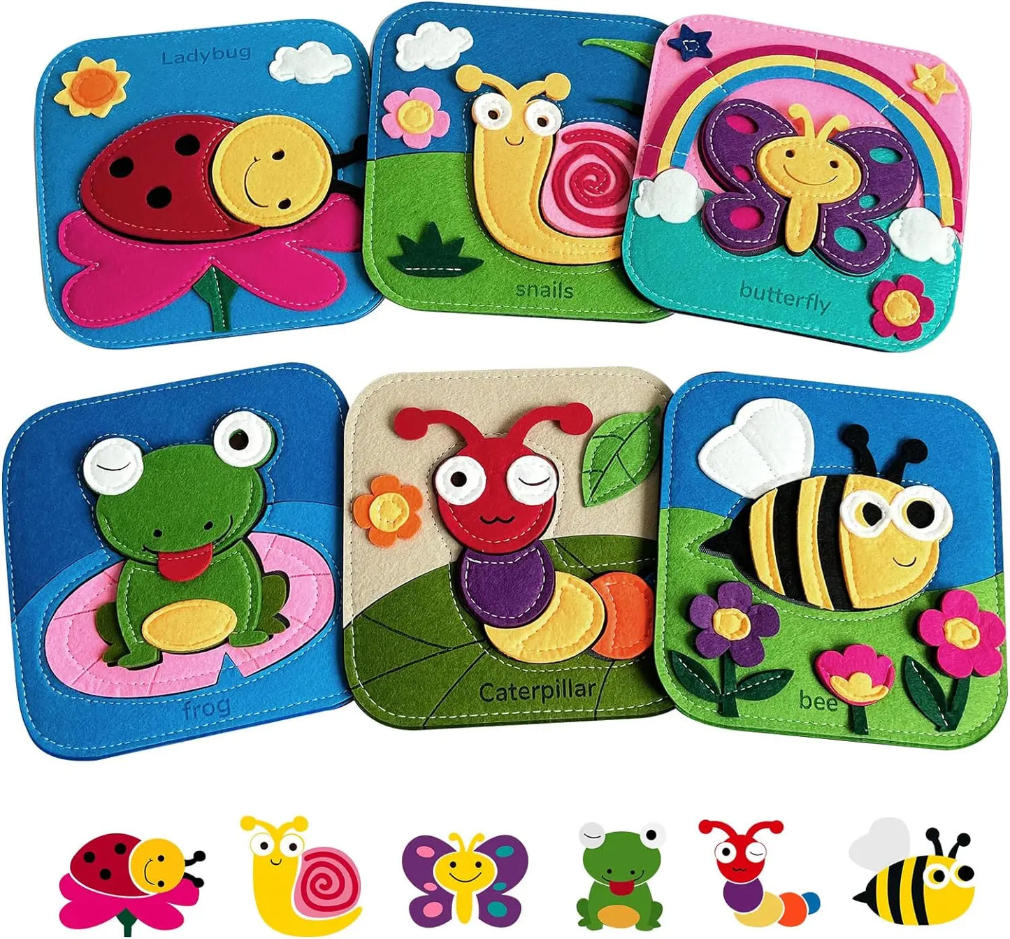 Todders Montessori Busy Book,