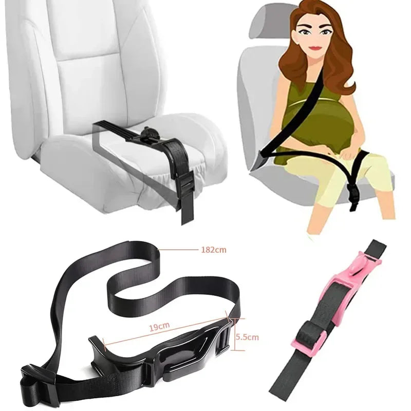 Car Seat Safety Belly Support