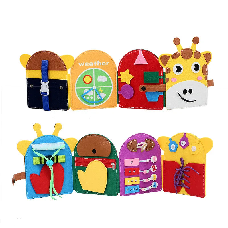 Todders Montessori Busy Book,