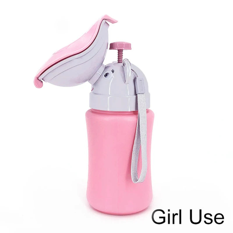 Portable Children Hygiene Toilet Urinal Boys Girls Car Travel