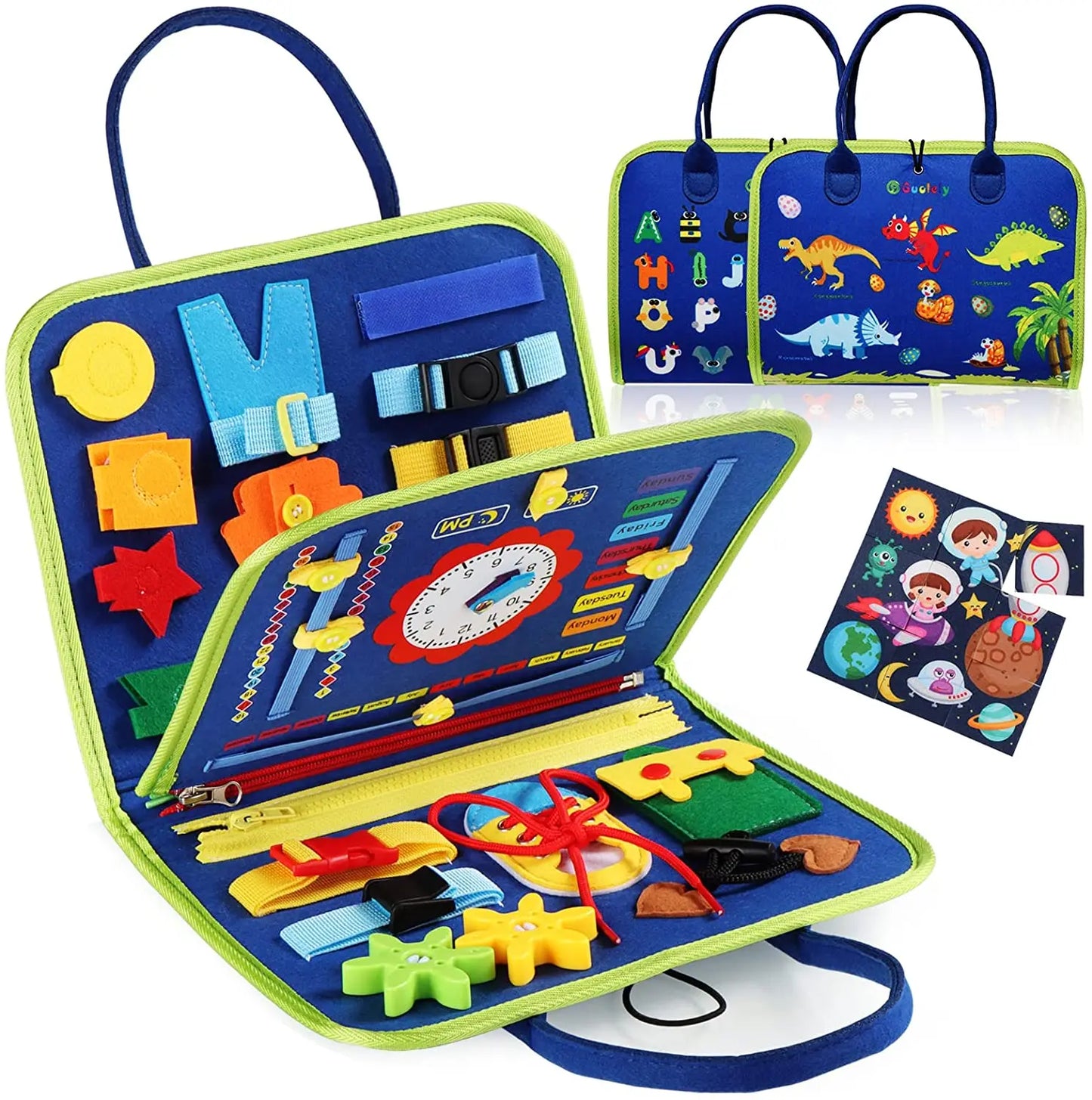 Tablero de actividades de aventura para niños