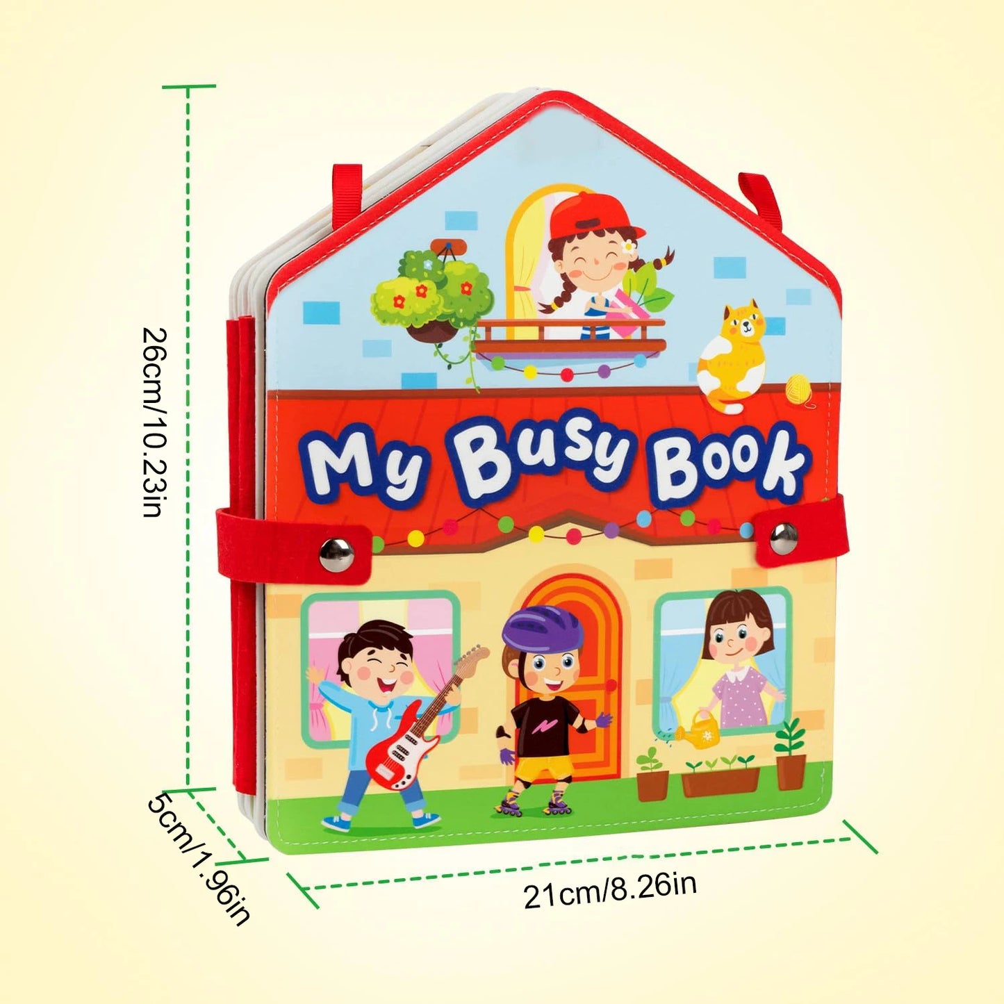 Todders Montessori Busy Book,