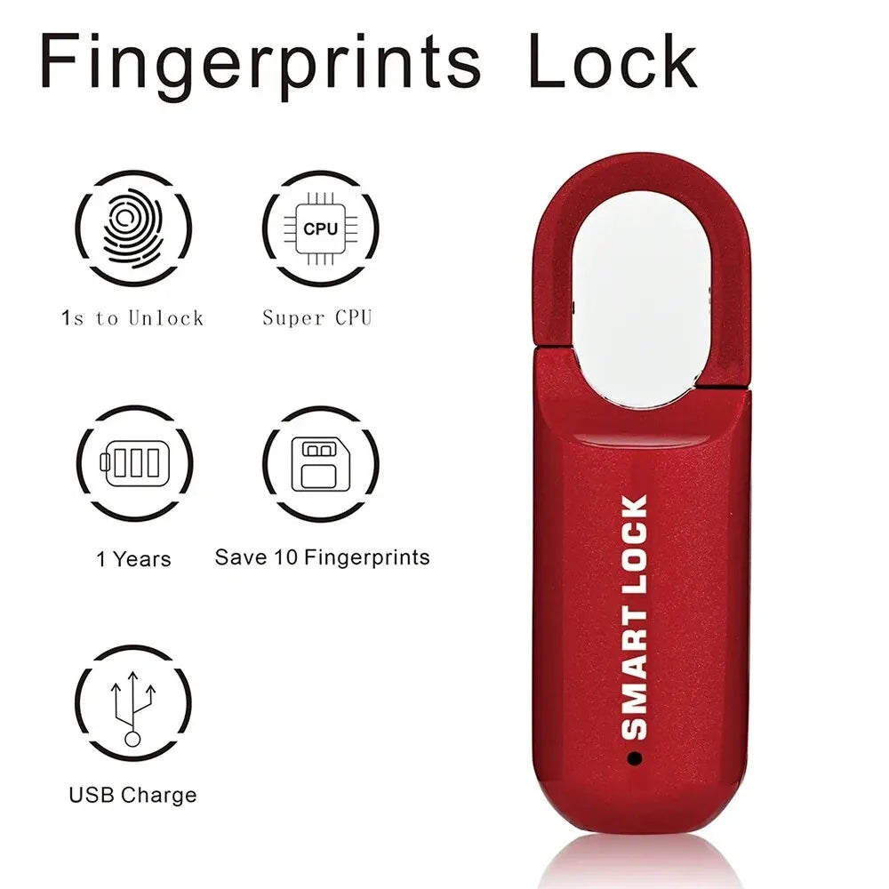 TravelGuardian Biometric Lock