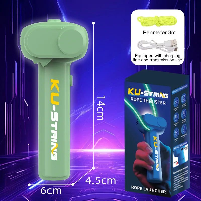 String Rope Launcher Luminous Portable Handheld
