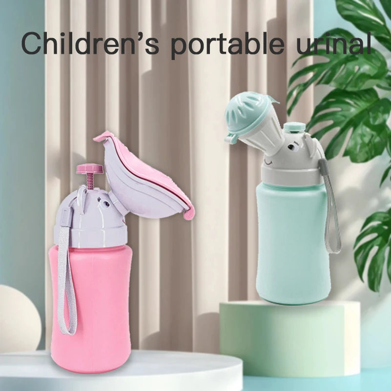 Portable Children Hygiene Toilet Urinal Boys Girls Car Travel