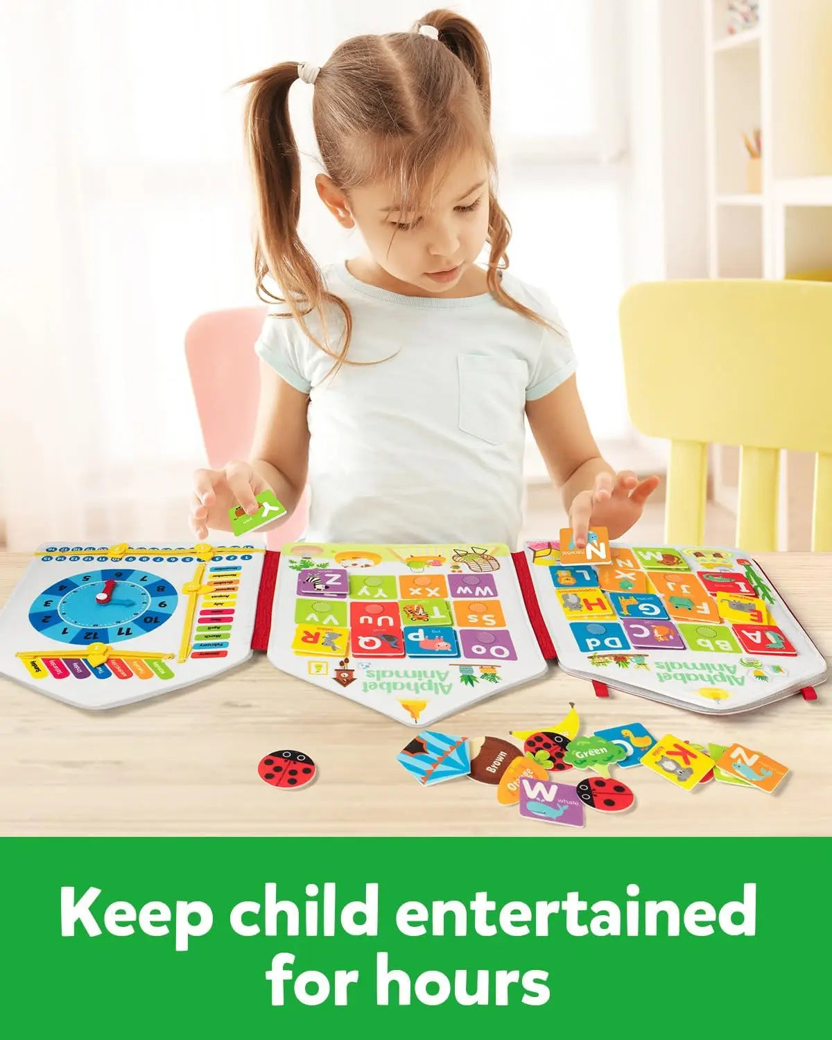Todders Montessori Busy Book,