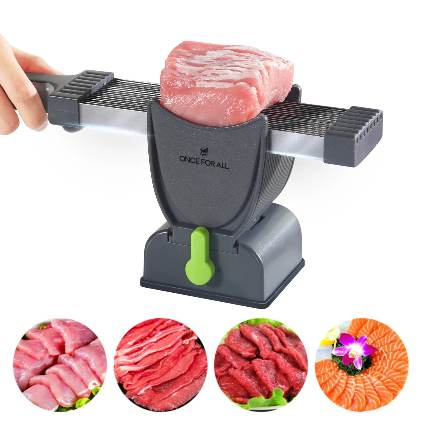 ONCE for All Meat Slicer and Cleaver Kitchen Knife