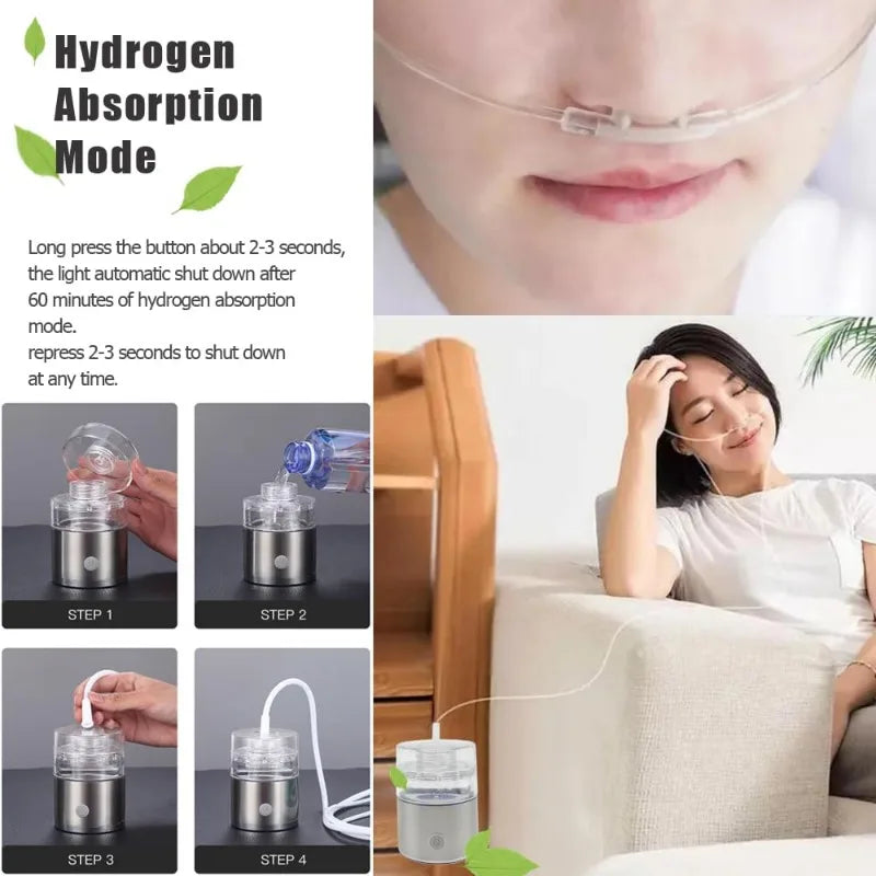 3 in 1 Hydrogen Water Bottle,Hydrogen Water Bottle Generator